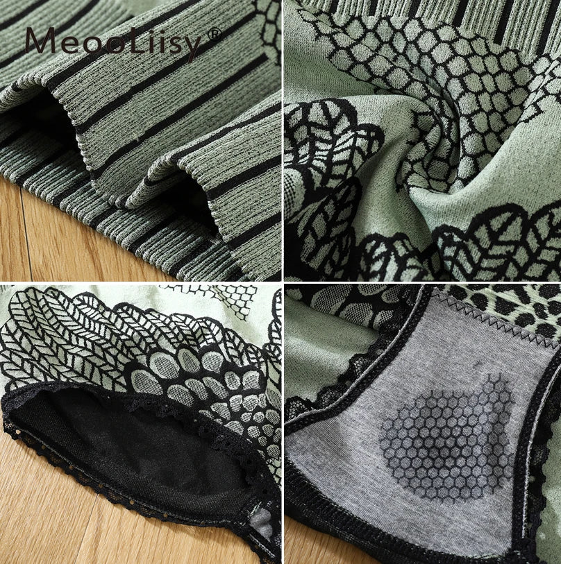 Lot de 3 Culottes Push Up Ventre Plat