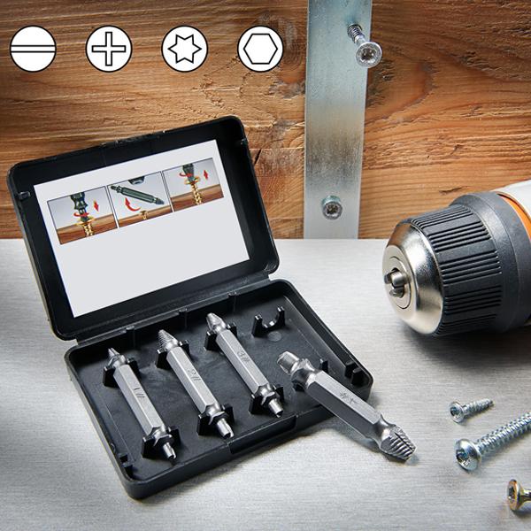 Extracteur de vis endommagées