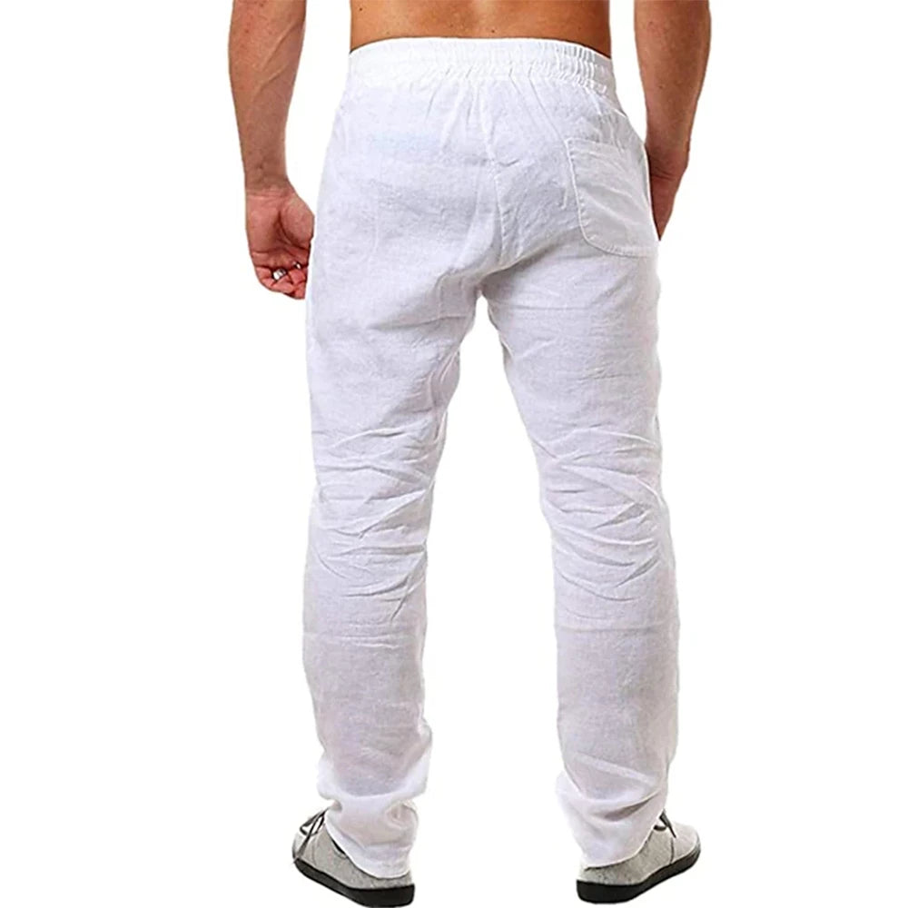 SEB - Pantalon en lin respirant pour homme