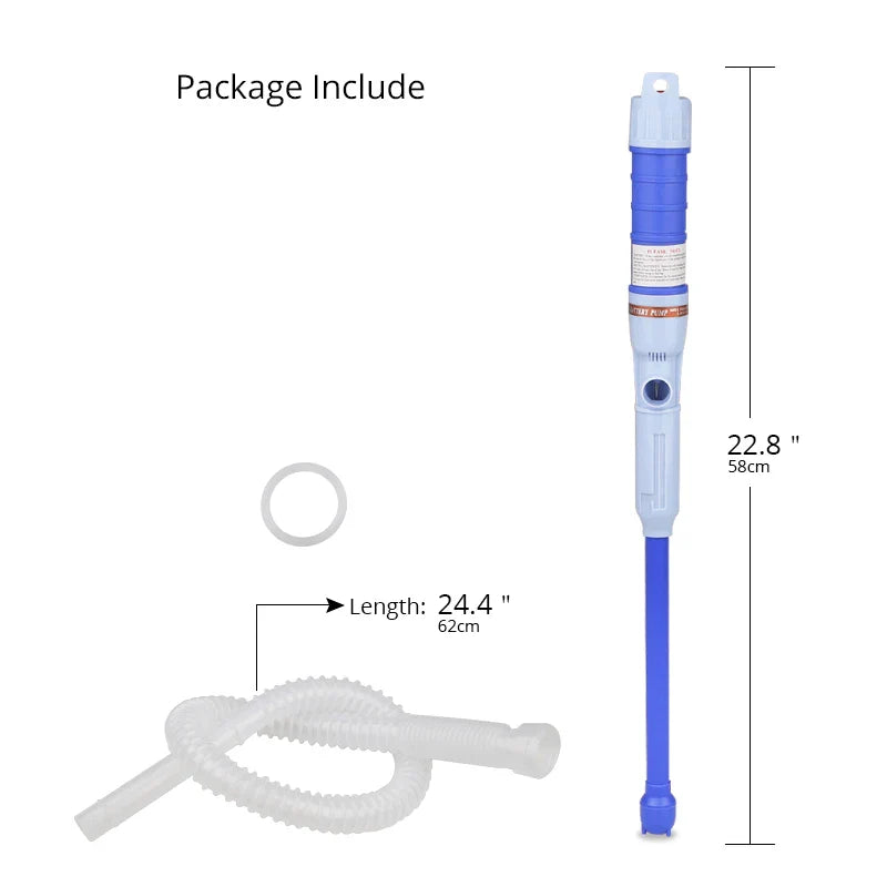 Pompe Électrique Portative pour Essence et Liquides