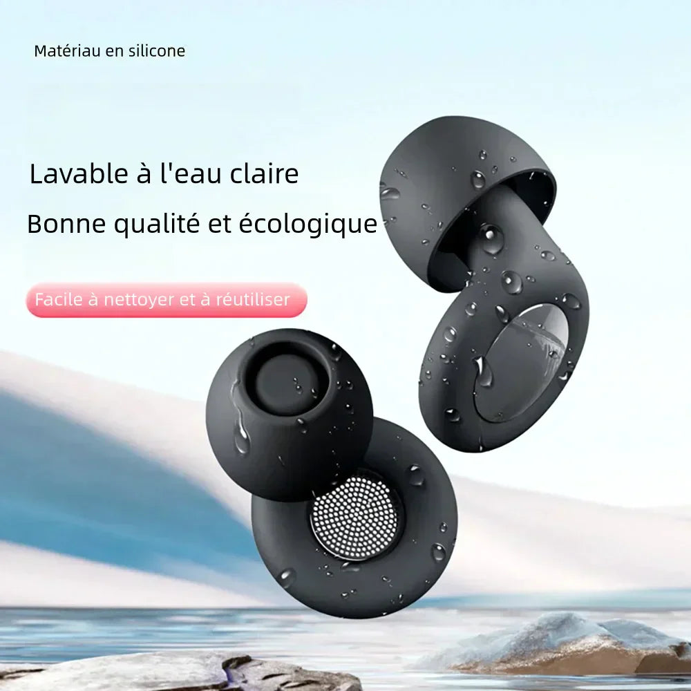 Reusable Noise-Cancelling Earplugs - Snoring & Concentration