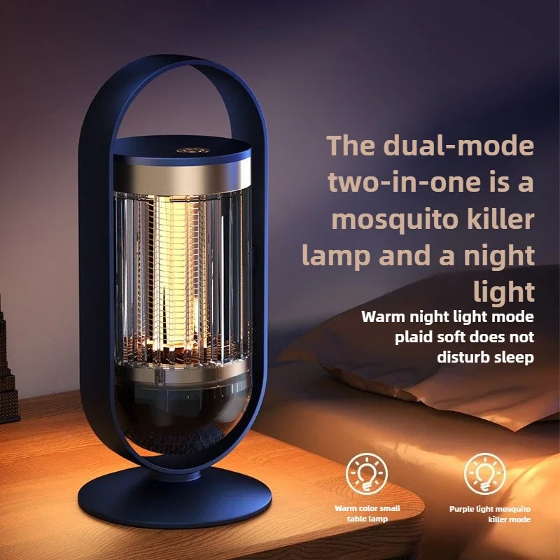 Lampe Anti-Moustiques 360° Rechargeable USB