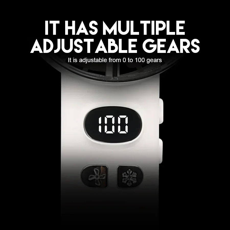 Ventilateur Portatif Double Usage Bureau & Main