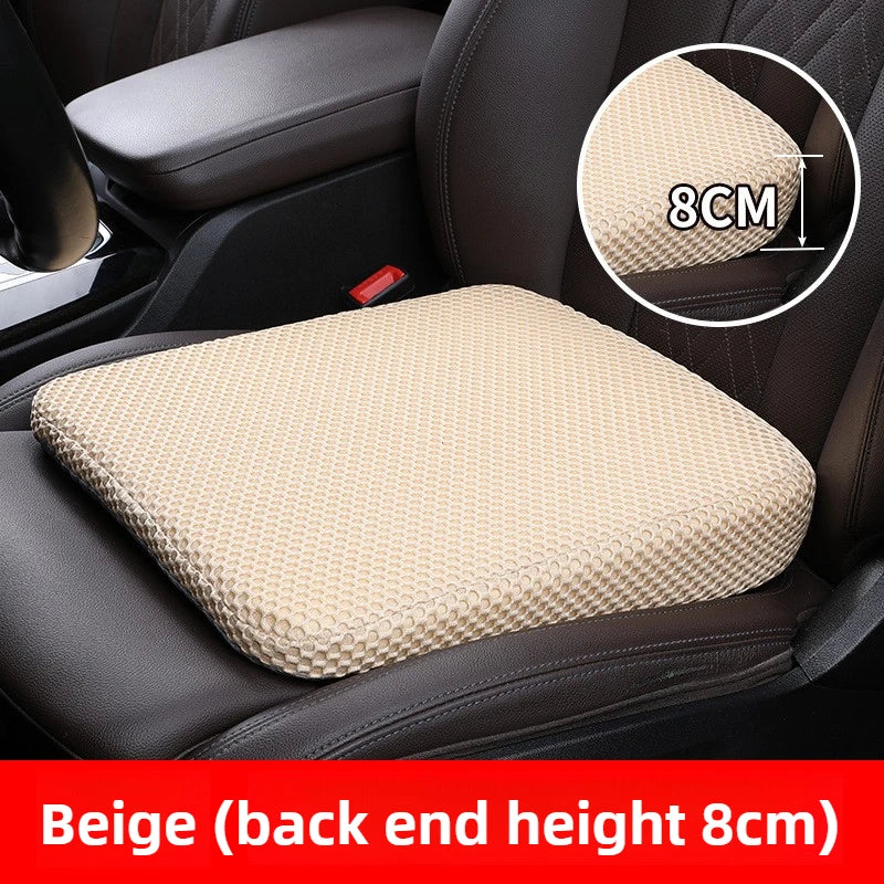 Coussin Rehausseur en Nid d'Abeille en Maille Coton à Mémoire de Forme