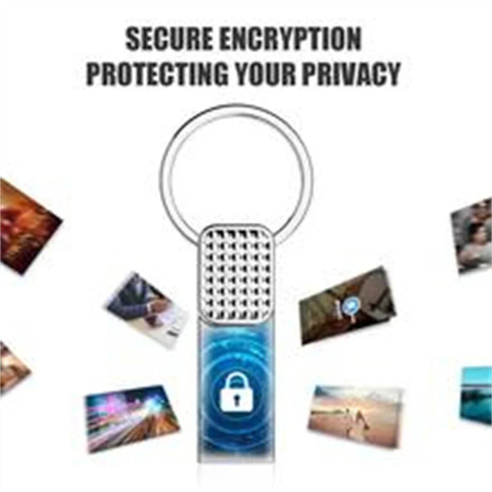 Lenovo - Mini clé USB 2TO en métal Haute Vitesse