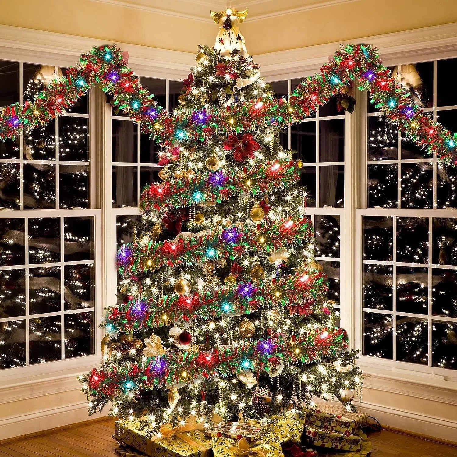 Guirlande de Noël de Sapin à LED - 5/10M