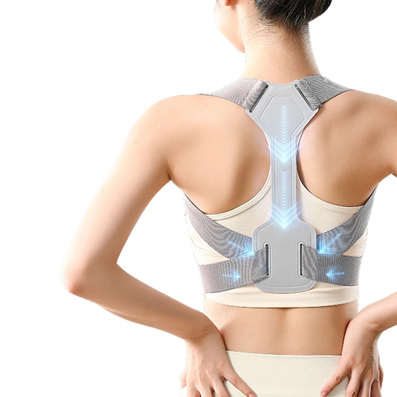 Correcteur de Posture Réglable & Respirant – Ceinture de Maintien du Dos, Discrète et Confortable