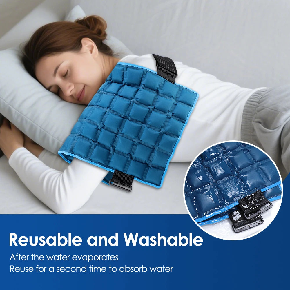 Compresse Chaude & Froide Auto-Absorbante 58x35cm — Genou, Dos, Épaule, Hanche