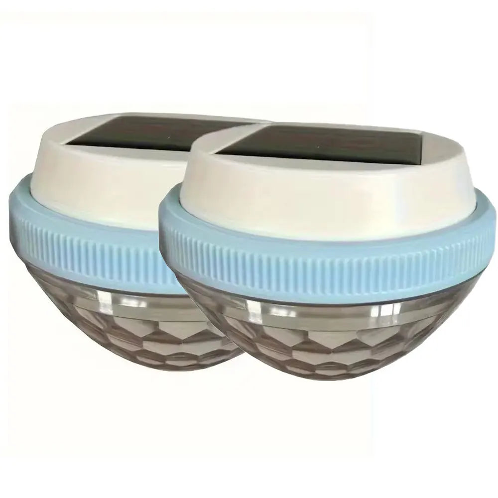 Lot de 2 Lampes Solaires Flottantes pour Piscine