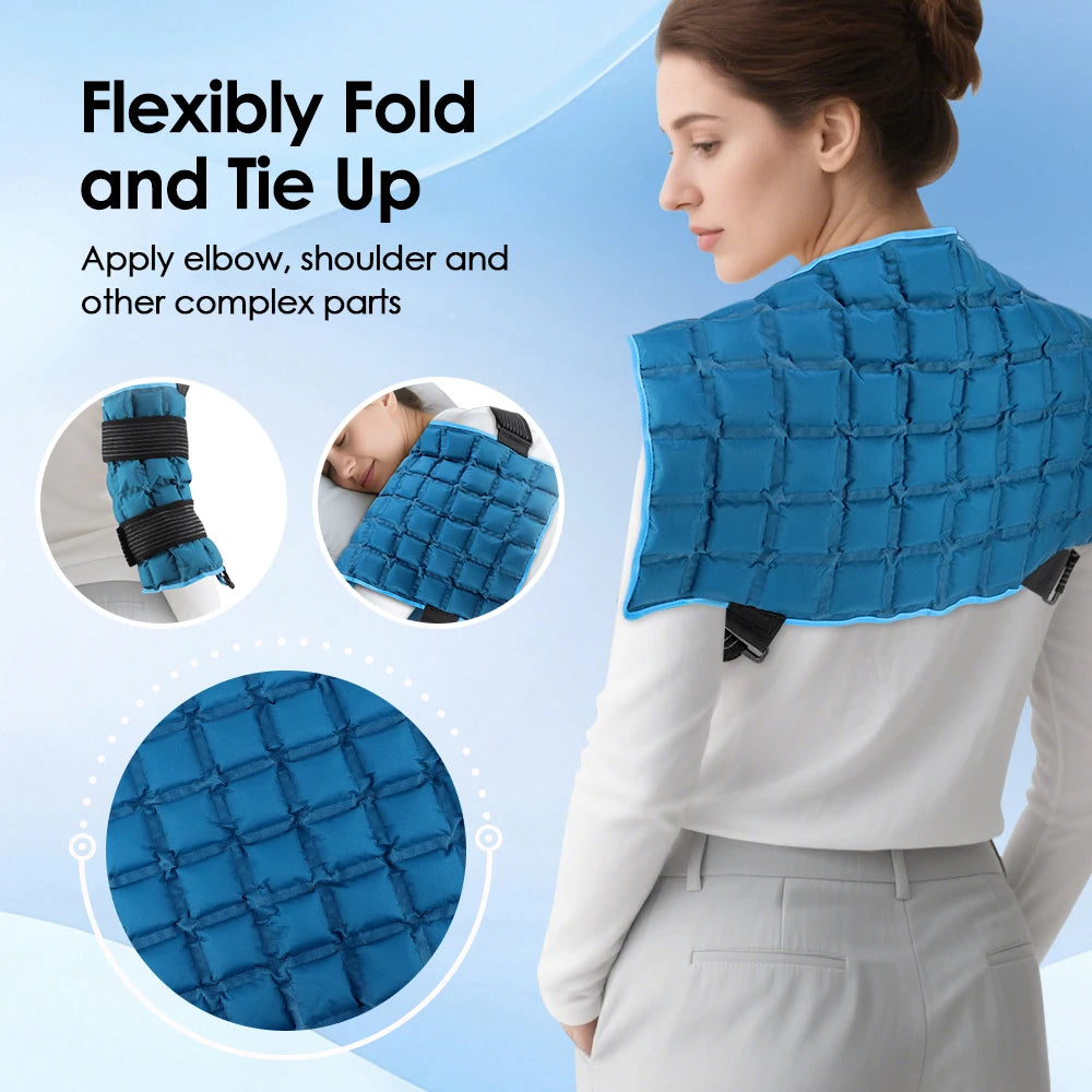Compresse Chaude & Froide Auto-Absorbante 58x35cm — Genou, Dos, Épaule, Hanche