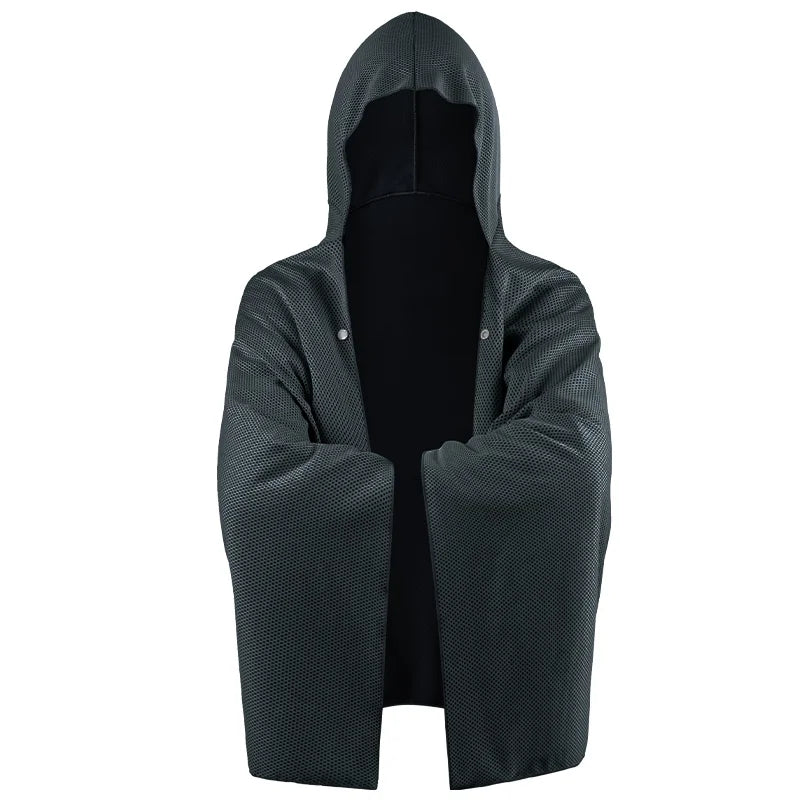 Poncho de Bain Rafraîchissant Multifonctions à Capuche – Serviette XXL Ultra Absorbante