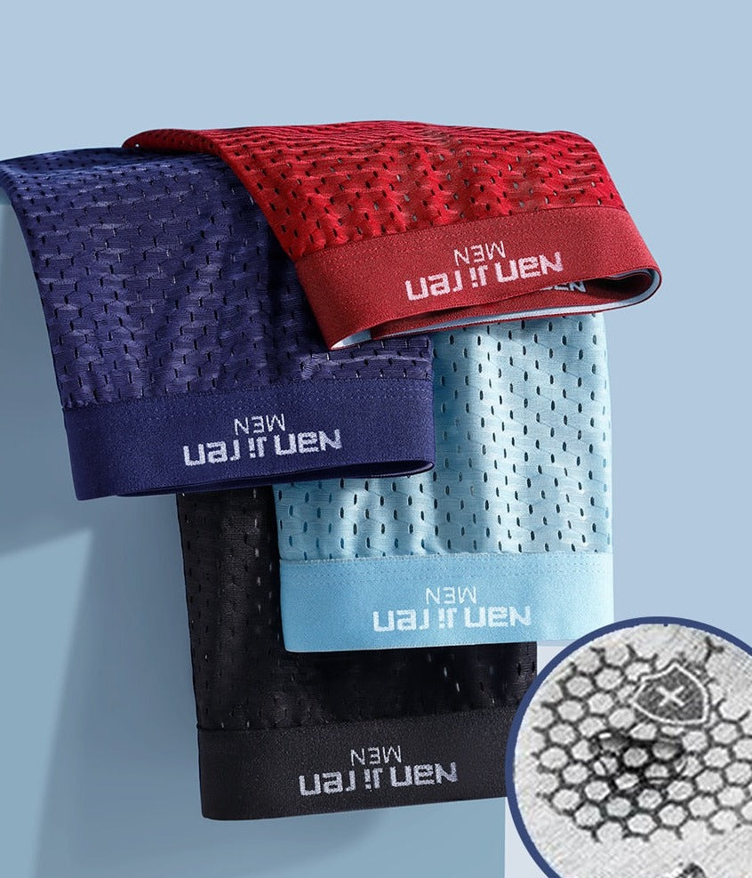 TOP VENTE I Lot de 4 Caleçons en Bambou