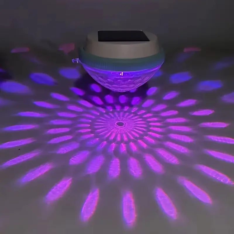 Lot de 2 Lampes Solaires Flottantes pour Piscine