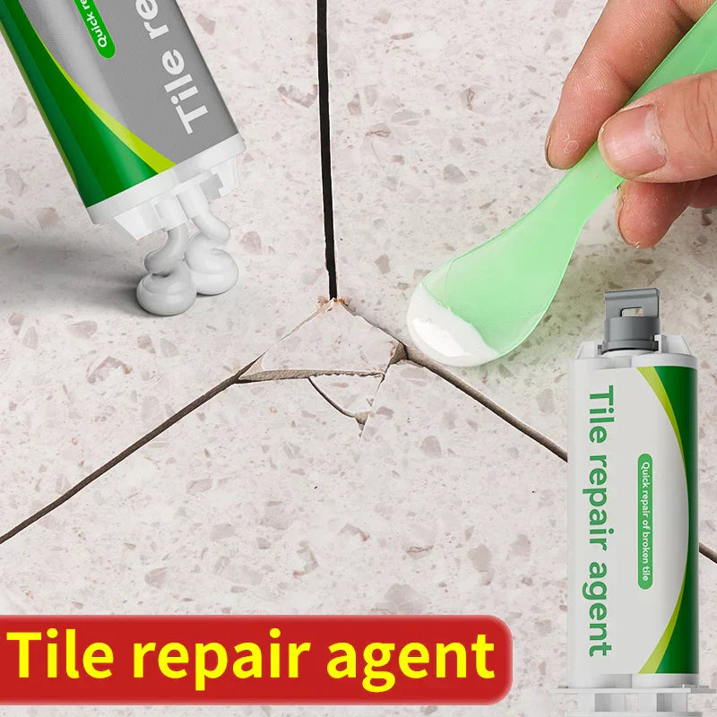 Lot de 2 Agents de Réparation Carrelage & Céramique