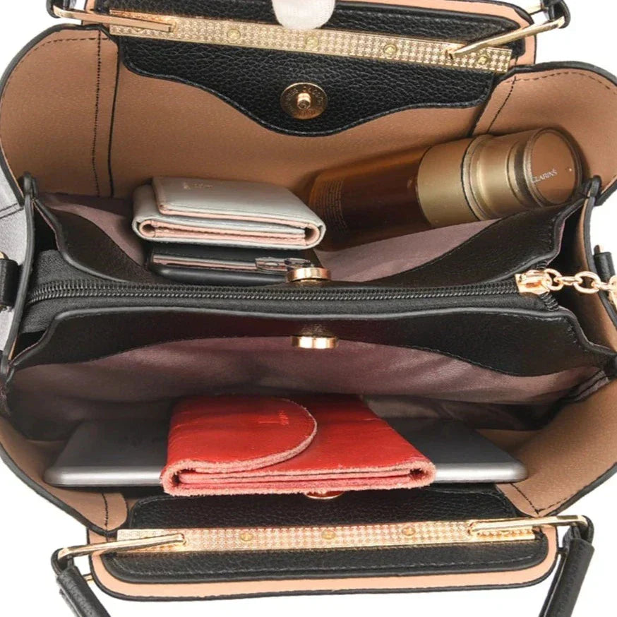 Sac à main PREMIUM en cuir souple pour femmes