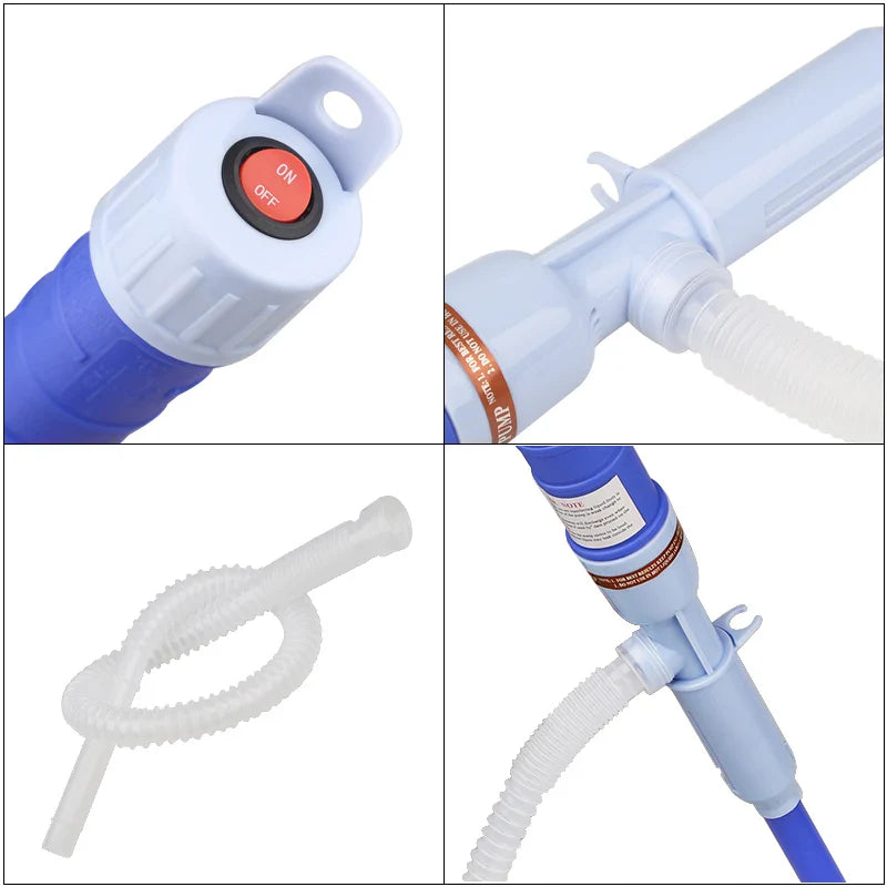 Pompe Électrique Portative pour Essence et Liquides