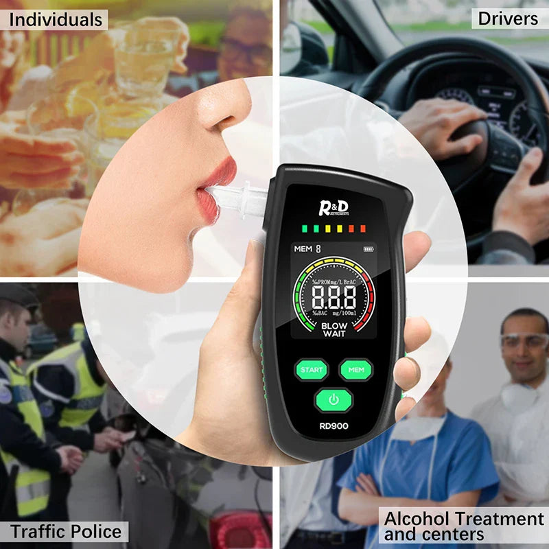 Alcootest Numérique Précis Rechargeable