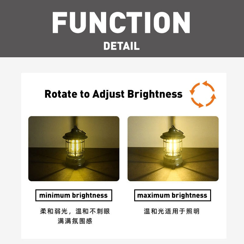 Lampe rétro à économie d'énergie
