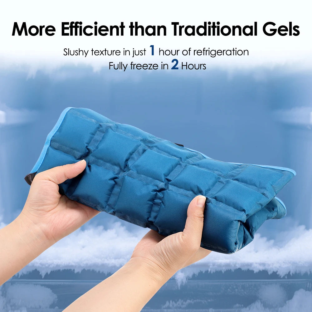 Compresse Chaude & Froide Auto-Absorbante 58x35cm — Genou, Dos, Épaule, Hanche