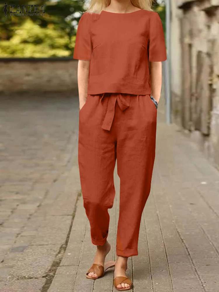 Summer oversized shirt and trousers
