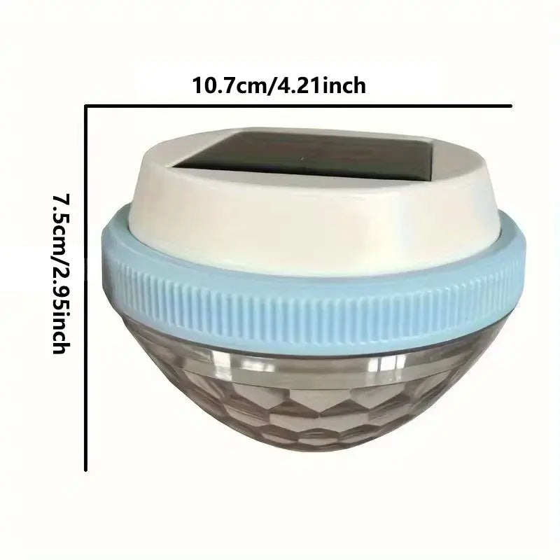 Lot de 2 Lampes Solaires Flottantes pour Piscine