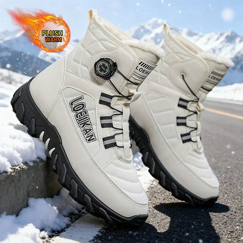 Bottes de Neige Mi-Mollet Imperméables & Doublure Chaude