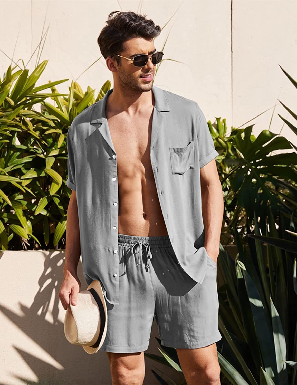 Gris / M,Gris / L,Gris / XL,Gris / XXL,Gris / XXXL