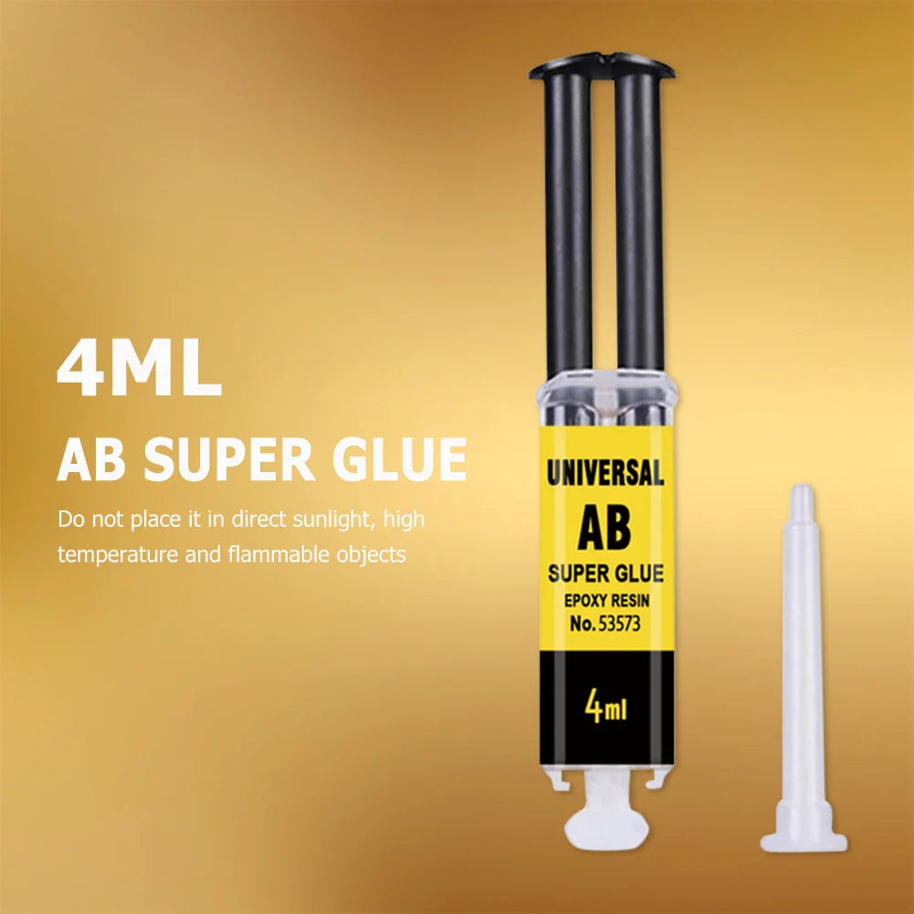 3x Colles AB Universelle Ultra Résistante - Multi-Matériaux