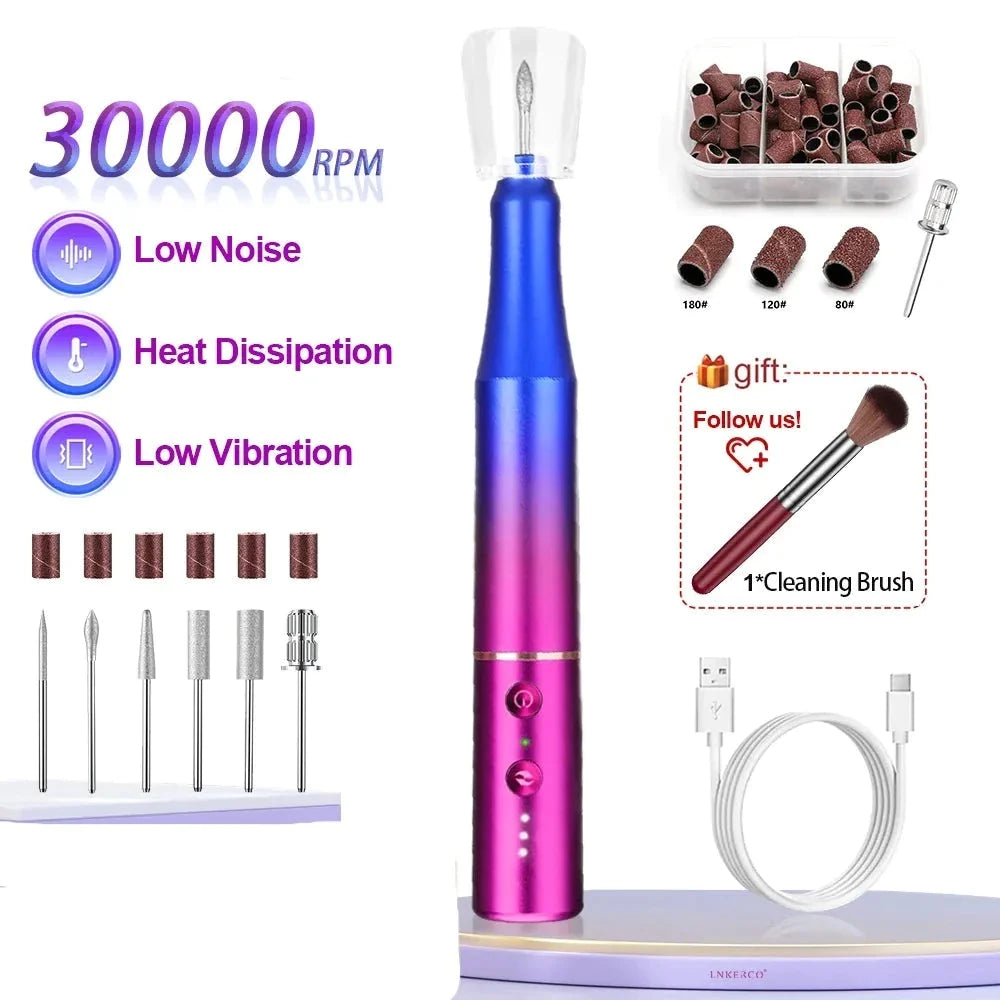 Ponceuse à ongles électrique 30000tr/min