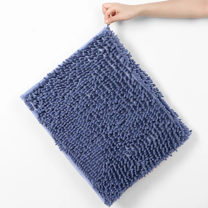 Tapis de Bain Doux et Moelleux – Absorbant, Antidérapant – 2 Tailles et 8 Coloris