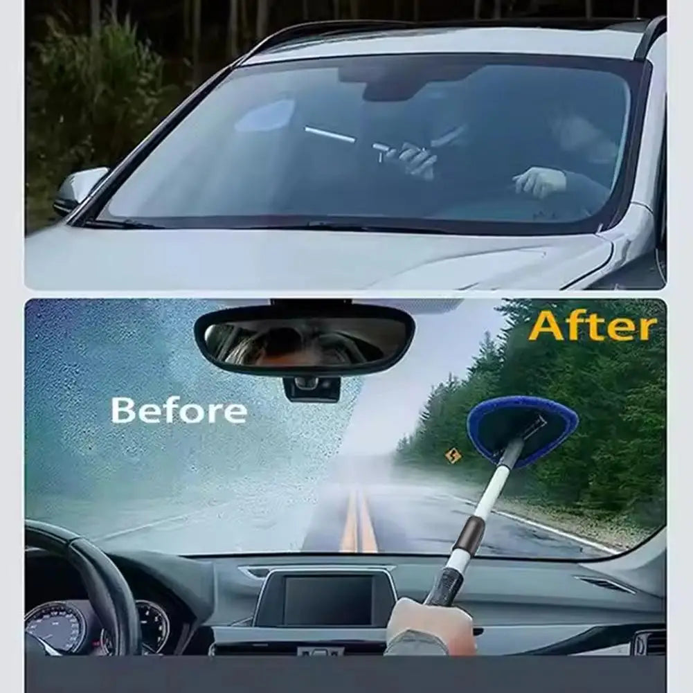 Outil de Nettoyage Pare-Brise + 3 Microfibres et 1 pulvérisateur