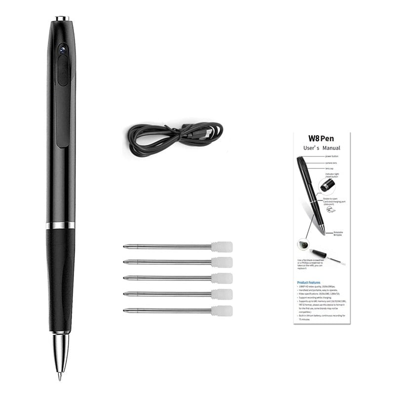 Penspy pro - Stylo caméra ultra-discret + carte SD 32 Go