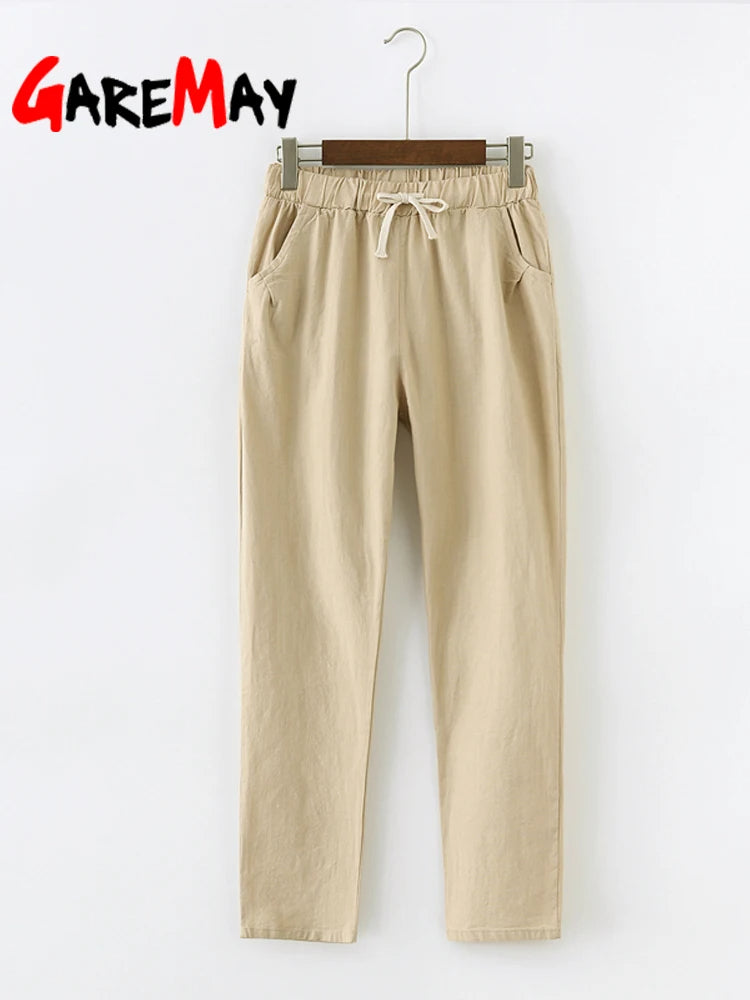 Pantalon Lin et Coton - Femme