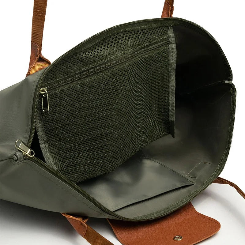 Sac cabas fourre-tout Pliable en nylon imperméable