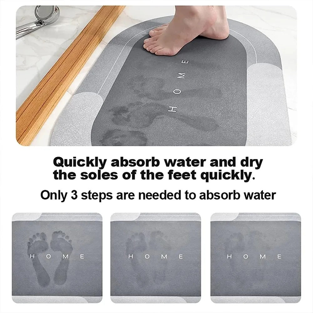 Tapis de bain absorbant
