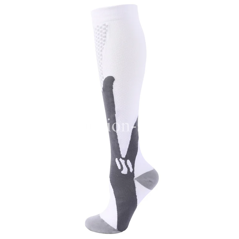 Lot de 2 Paires de Chaussettes de Compression Anti Varices