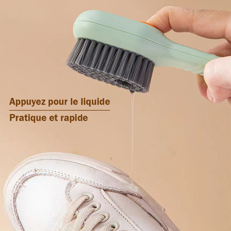 Brosse de nettoyage 2 en 1 multifonctionnelle