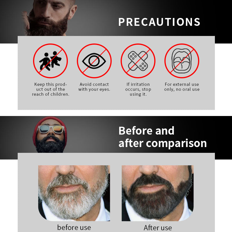 Shampooing teinture pour barbe