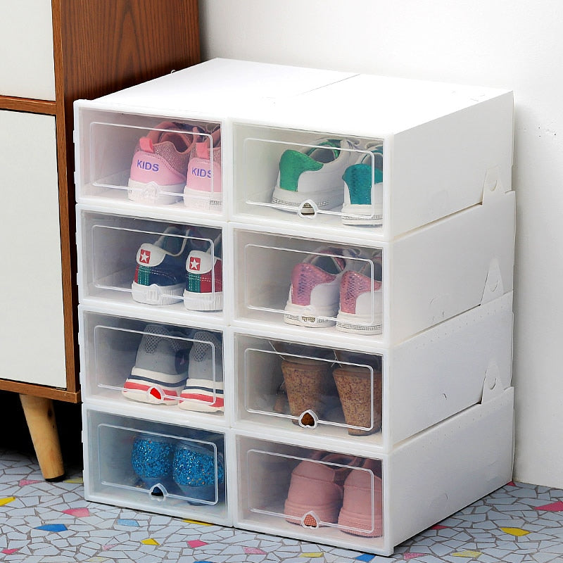 6x Boîtes De Rangement Pour Chaussures