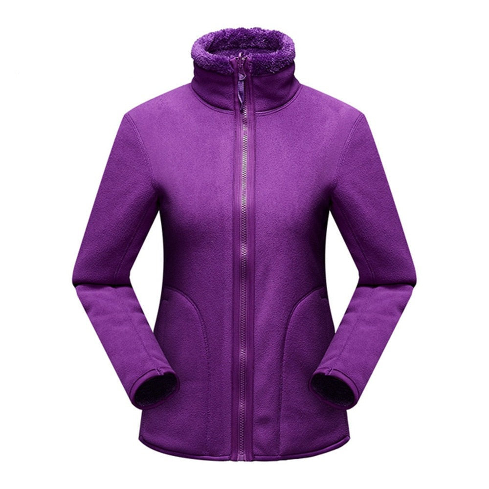 Veste polaire réversible