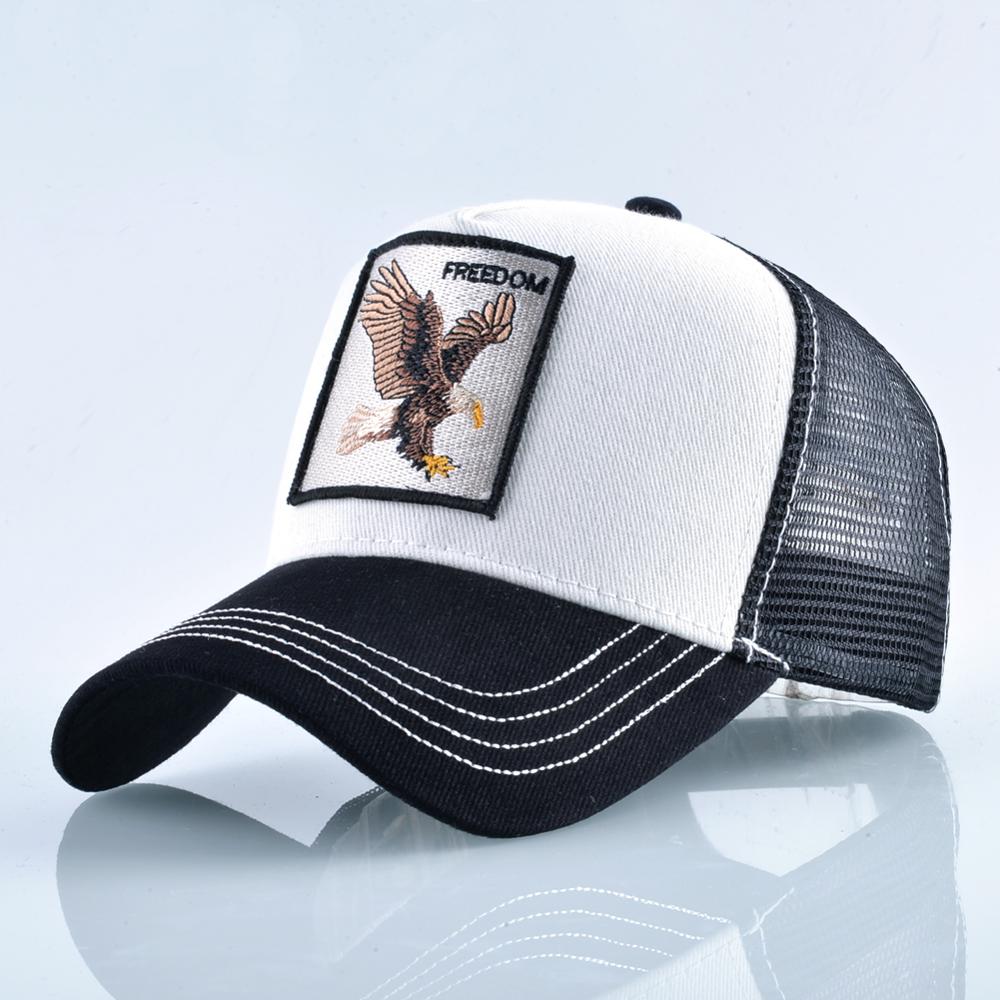 Casquette mixte avec animaux brodé