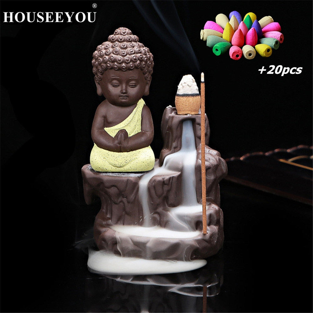 Brûleur d'encens - Petit Moine Apaisé