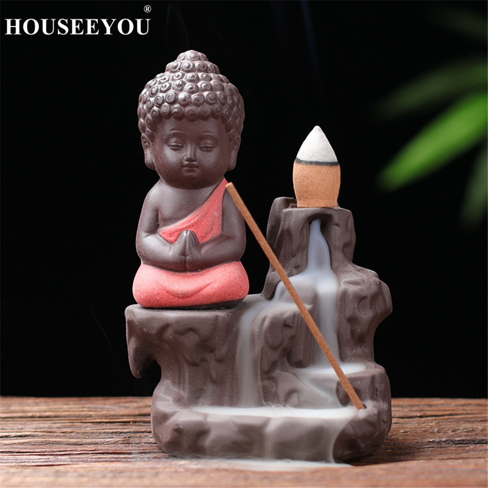 Brûleur d'encens - Petit Moine Apaisé