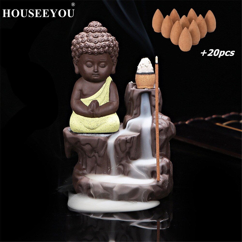 Brûleur d'encens - Petit Moine Apaisé