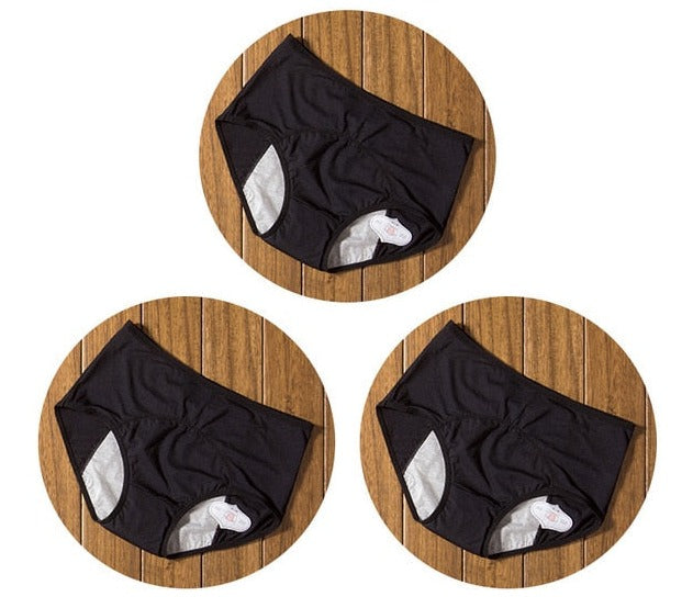 3x Culotte confortable anti-fuite
