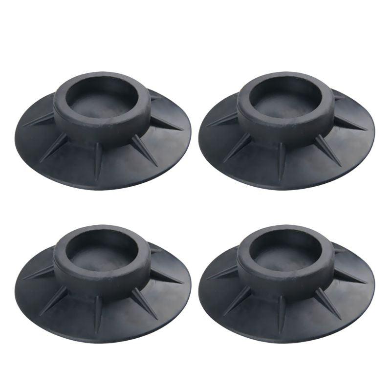 4x Coussins anti-vibrations pour machine à laver