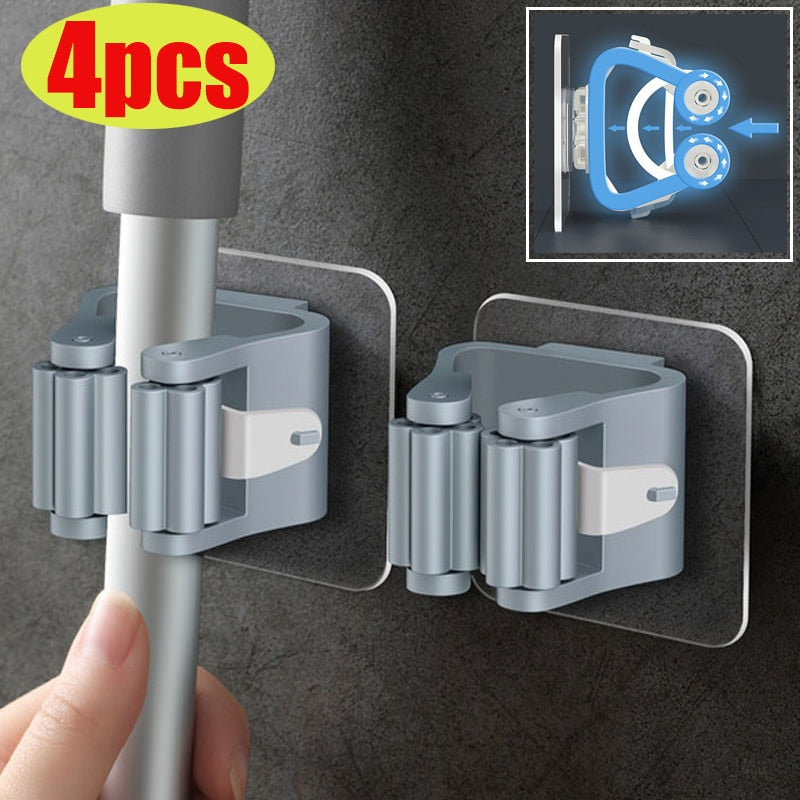 8 x Crochet mural auto-adhésif multi-usage