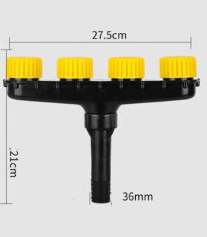 Buse d'arrosage multi têtes