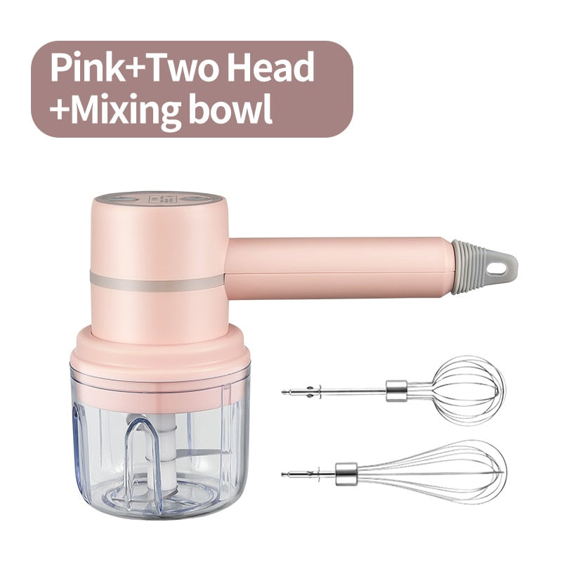 Mini hachoir USB 4 en 1