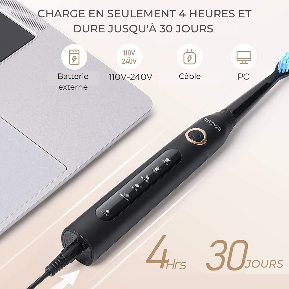 Brosse à dents électrique sonique